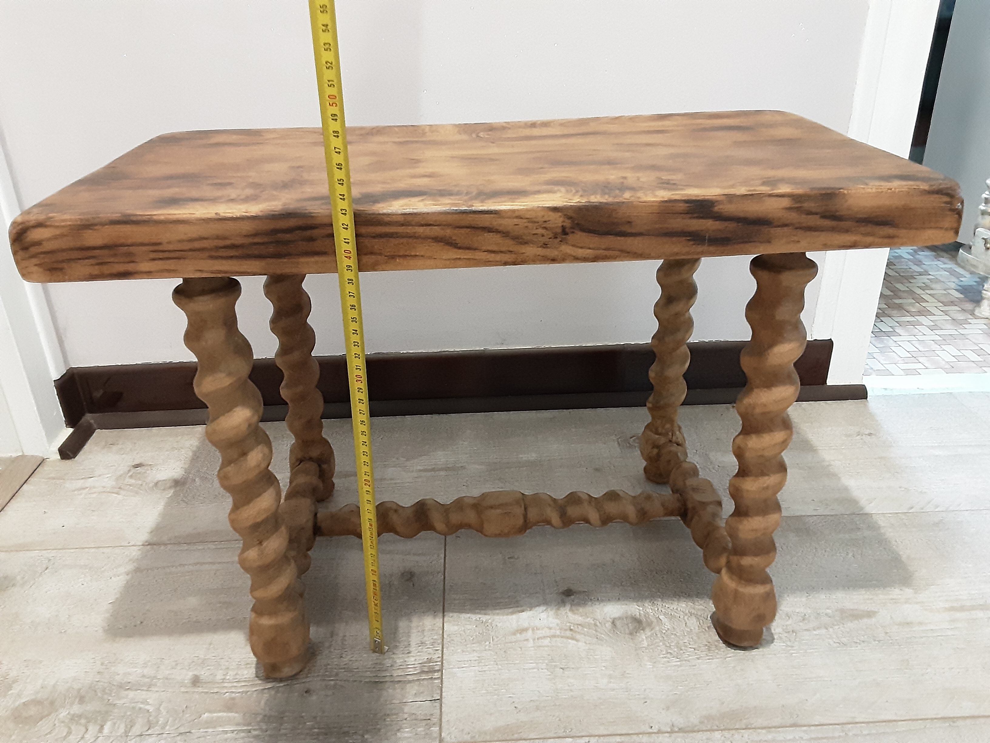 Coffee table restyled industrial style