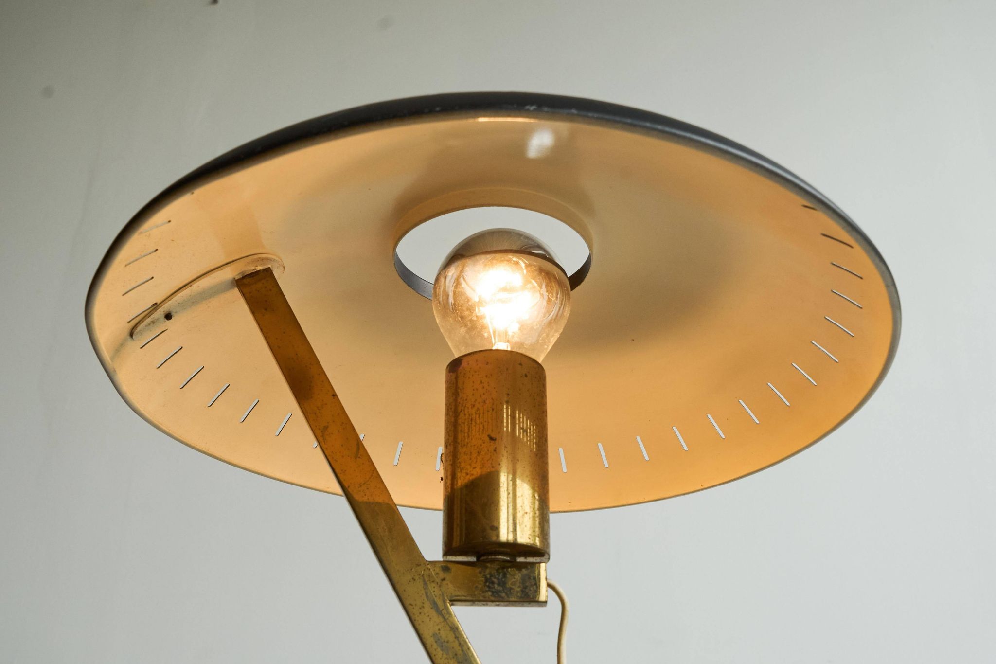 Louis Kalff prototype lampe de table 1950
