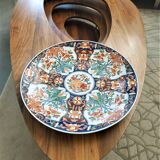 Large Imari dish 45 cm in diameter, Japanese porcelain