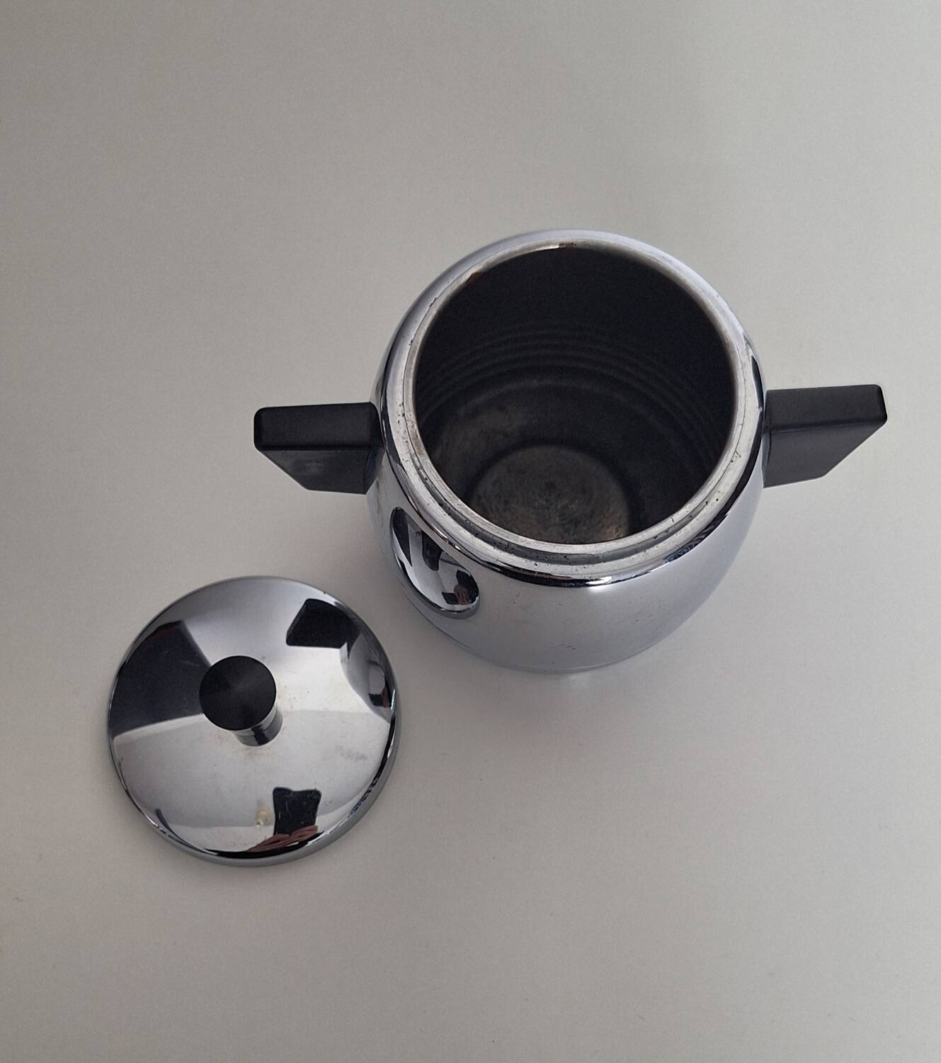 Small metal sugar bowl