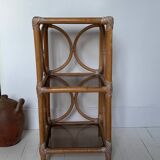 Rattan shelf
