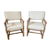 Pair of armchair redone