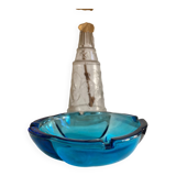 Cendrier bleu