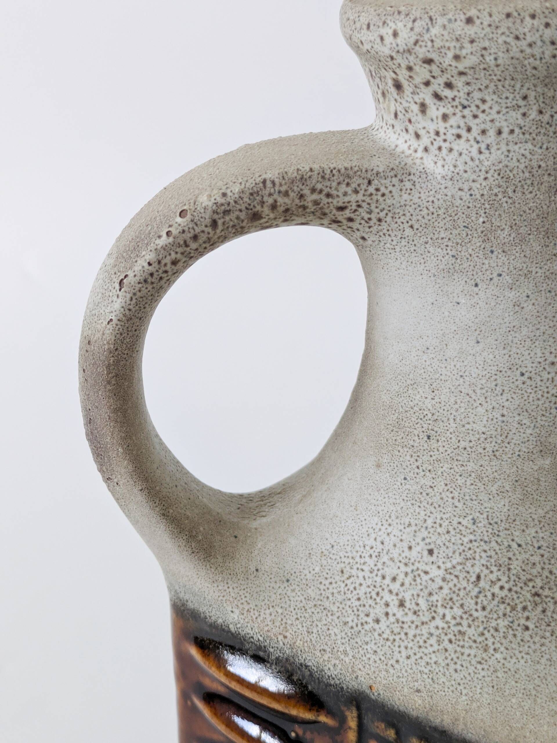 Brutalist ceramic vase Midcentury, Carstens Tönnieshof West Germany