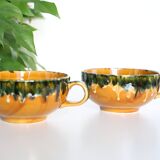 Set of two bowls, Pottery Maine, Vintage