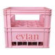 evian bottle rack