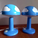 Pair of Skojig Ikea cloud lamps