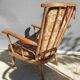 Paire fauteuils éventail esprit scandinave Baumann