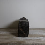 Old wooden spice box