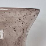 Vase en verre soufflé