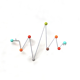 Wall-mounted coat rack