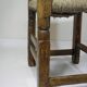 Chaise ancienne en bois et paille, Art Populaire - Espagne