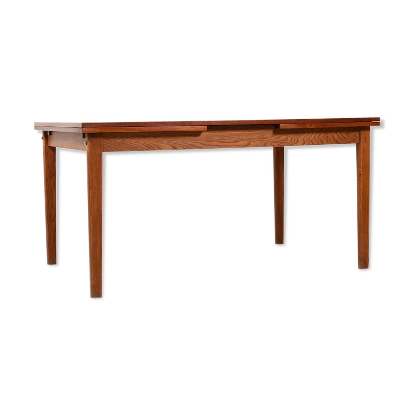 Old Børge Mogensen extendable dining table in teak & oak by FDB