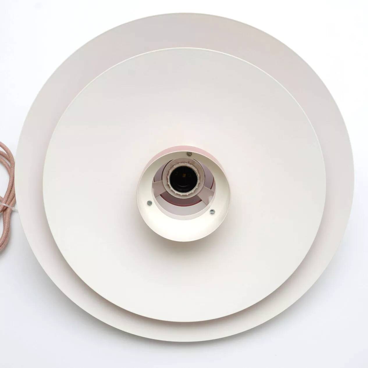 Lavender Horn vintage lamp, Denmark 1970s