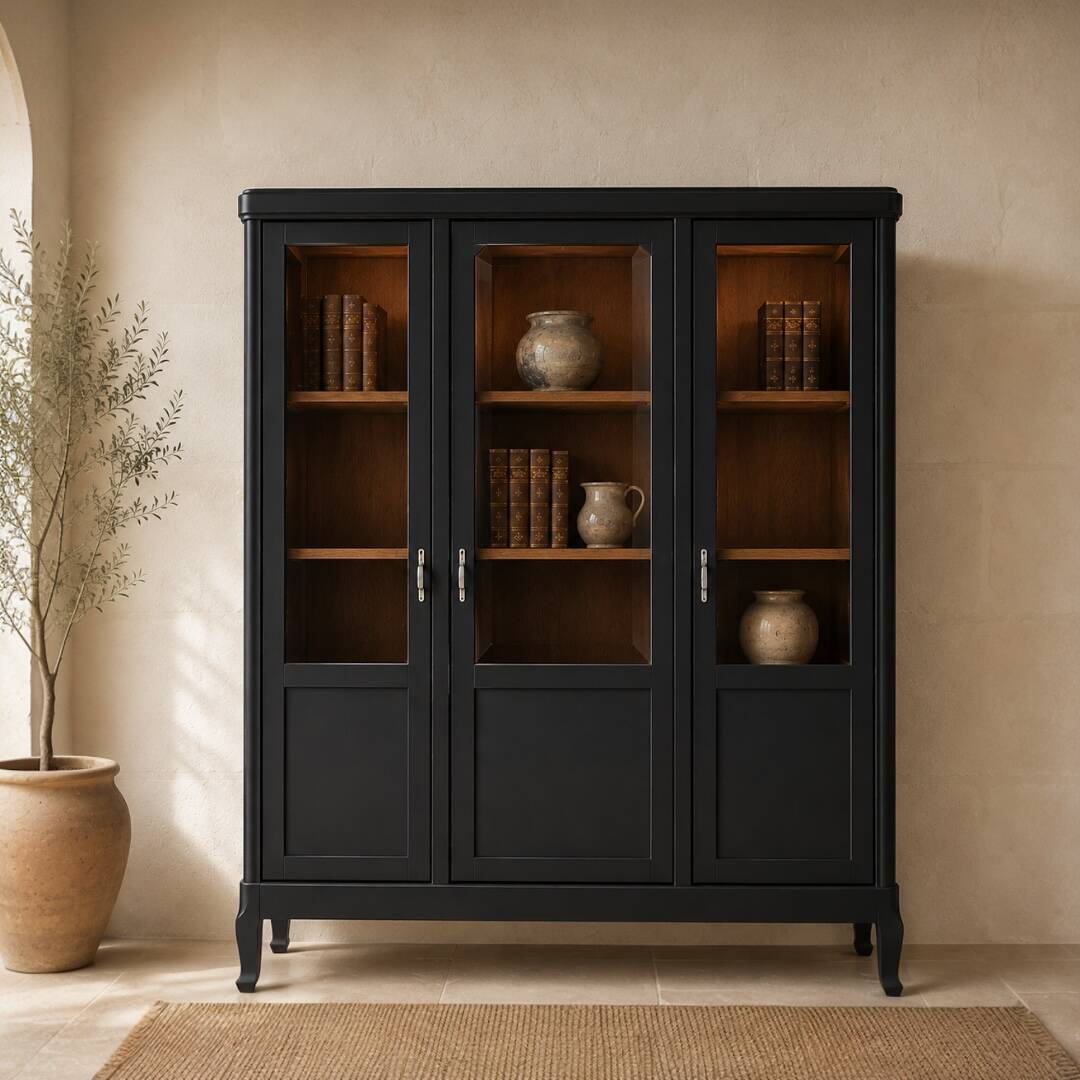 Armoire vitrée art déco démontable 1930
