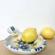 Decorative flower saucer from the 60s