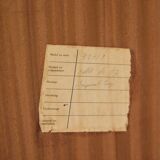 Brutalist Oak Buffet, Belgium, 1960s