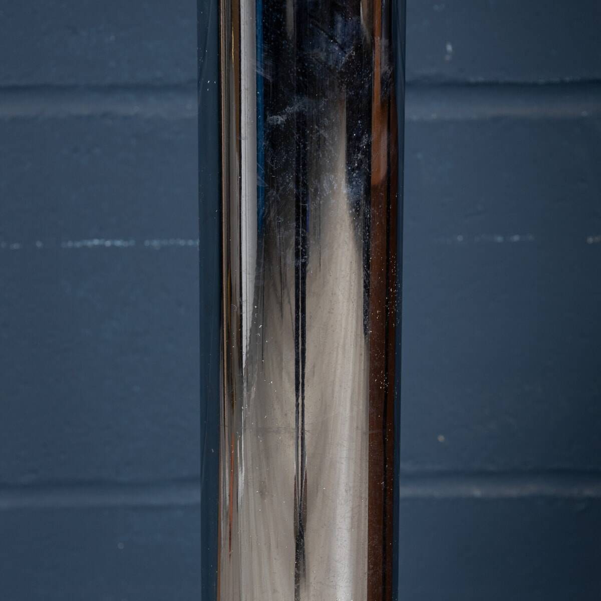 Une lampe de sol en chrome "espace" italienne du 20e siècle vers 1970