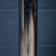 Une lampe de sol en chrome "espace" italienne du 20e siècle vers 1970