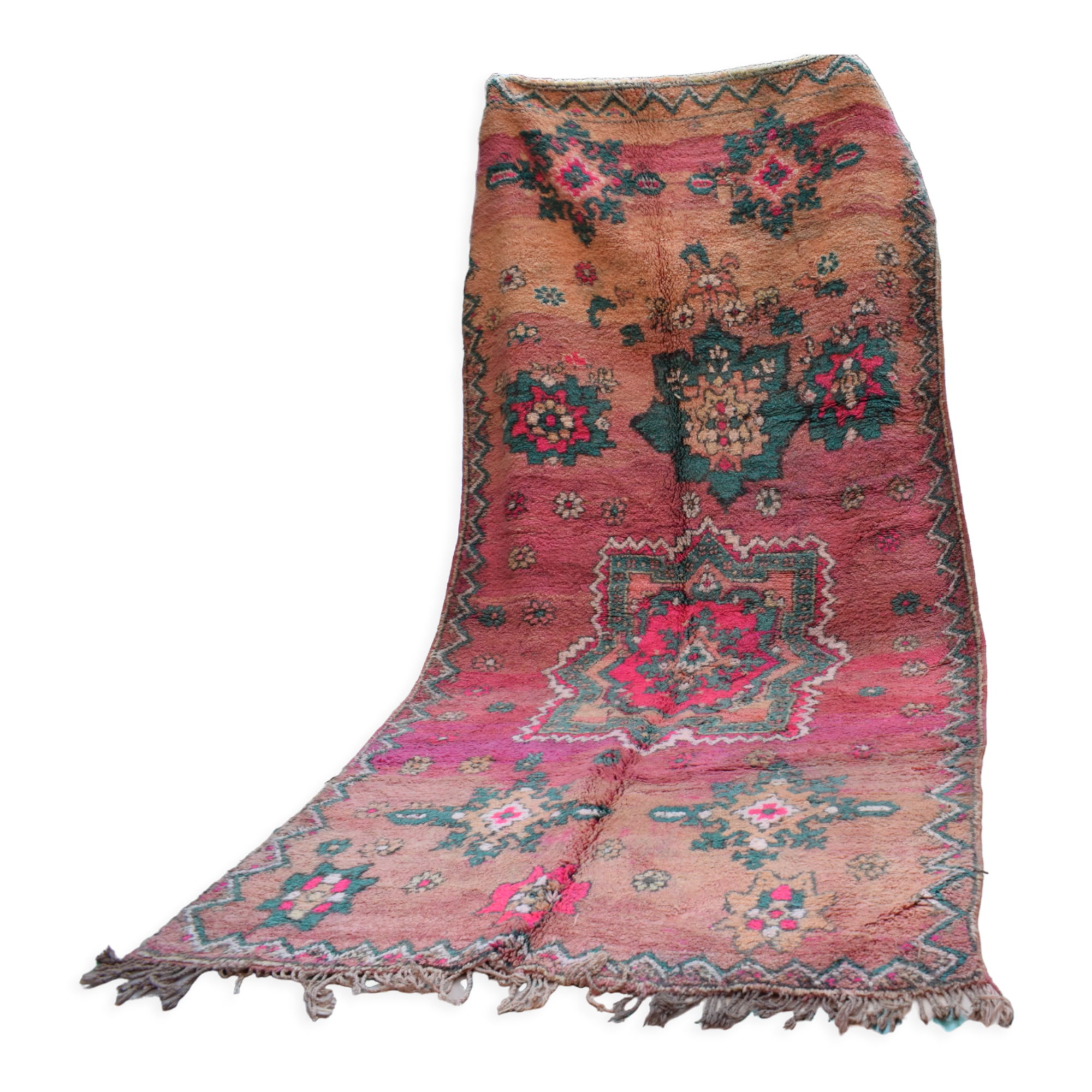 Tapis berbère marocain vintage atlas