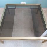 Table basse de la Maison Jansen design de Guy Lefevre années 70