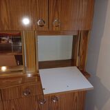 Vintage buffet in wood-coloured formica