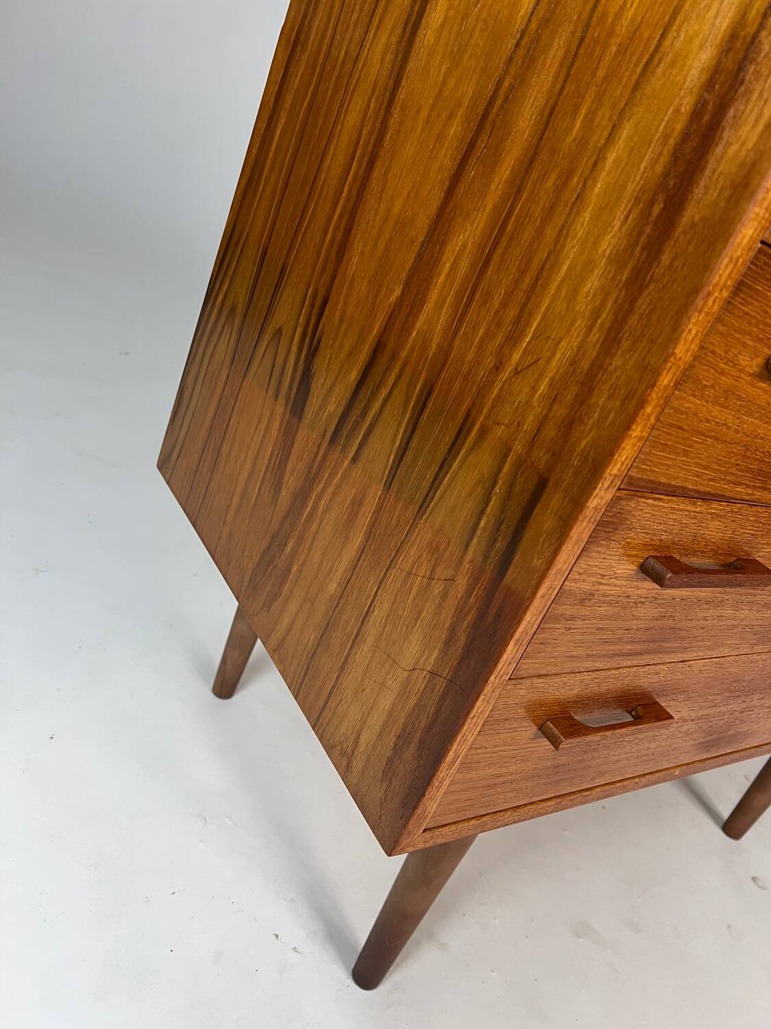 Danish teak chest of drawers sideboard Kai Kristiansen 60s vintage