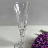 Set of 6 St Louis crystal flutes