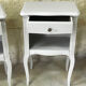 Lot tables de chevet beige