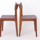 4 Mid-century Vintage Chairs, 1960s, Danish, Teak, Set of 4