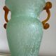 Vase amphore verre de Murano Scavo vintage
