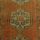 Tapis persan Brunt orange et vert, 105 x 290 cm