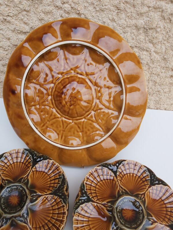 Service à huîtres Sarreguemines