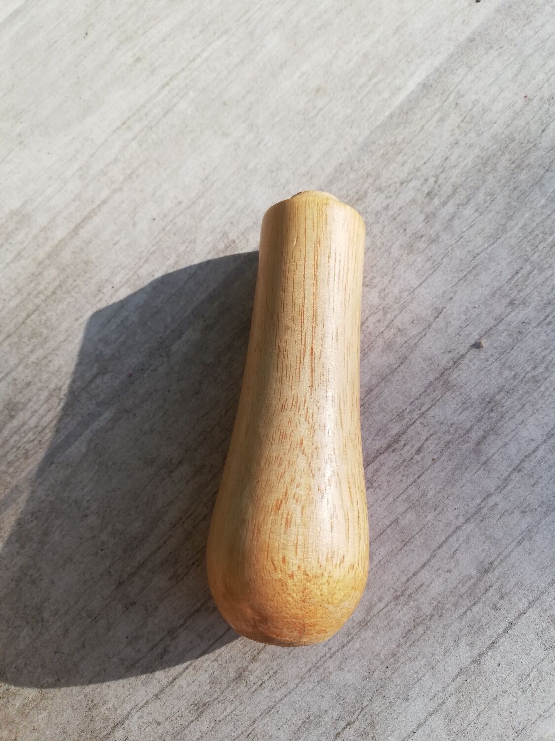 Wooden Mortar and Pestle Bowl