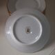 Porcelain dessert plates