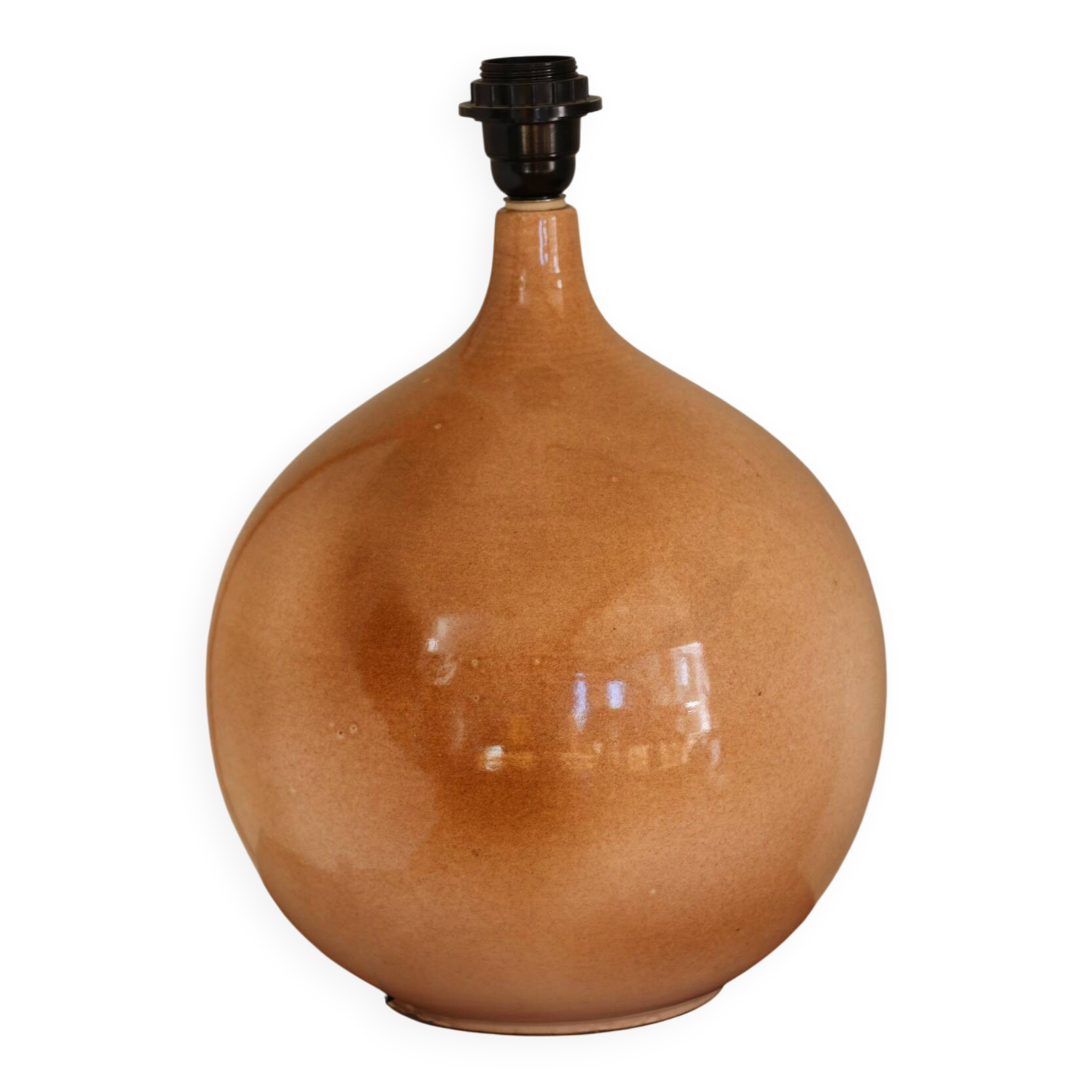 Beige ceramic lamp base 330mm