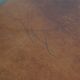 Leather ottoman in classic English style finished with decorative nails