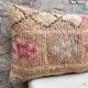Vintage Berber wool cushion cover