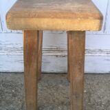 Rustic artisan stool