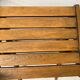 4 chaises pliables en bois vintage