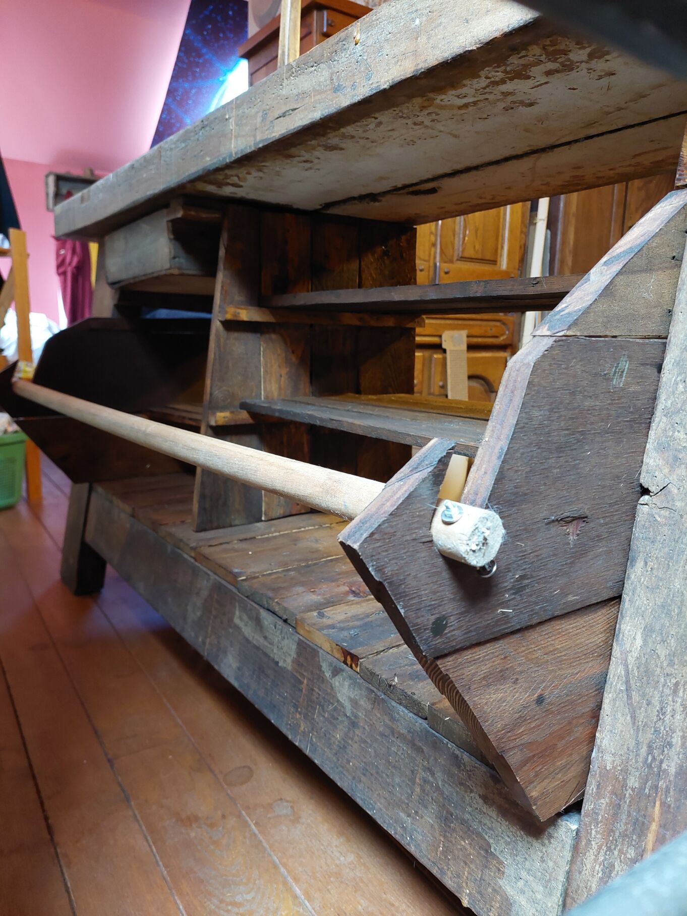 former carpenter's workbench