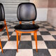 Set of 10 Pegase Baumann chairs