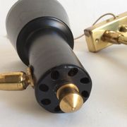 Pair of aluminor wall light France 50s/60s