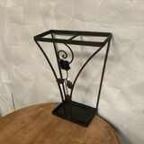 Art deco coat rack and umbrella stand set