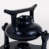 Complete tea service set and plates by Luigi Colani Zen, earthenware, Friesland, Germany, 1970s.