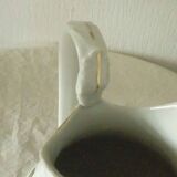 Swan neck porcelain water pitcher