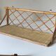 Vintage rattan shelf design 60 years