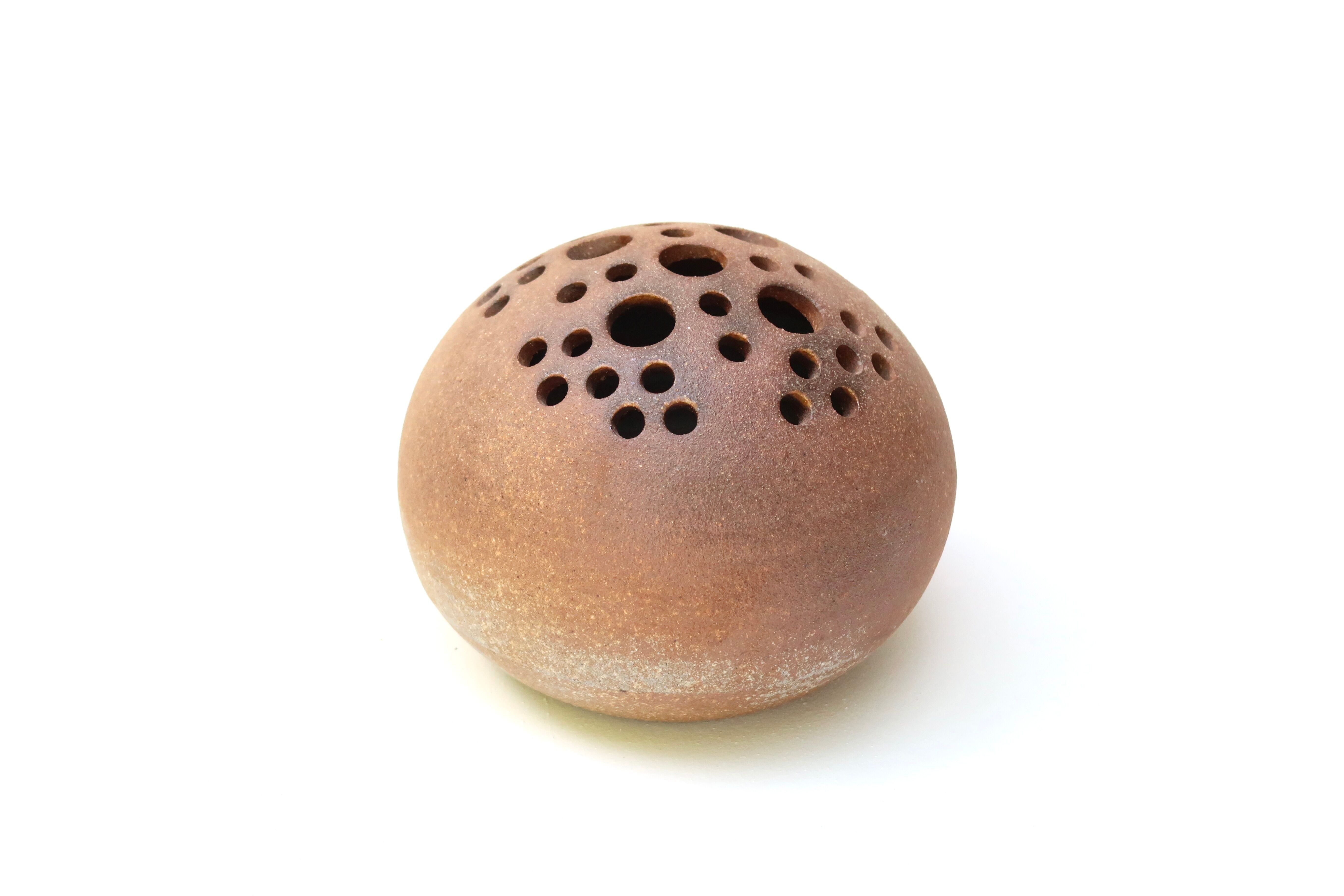 Vase pique fleurs en grès, années 70