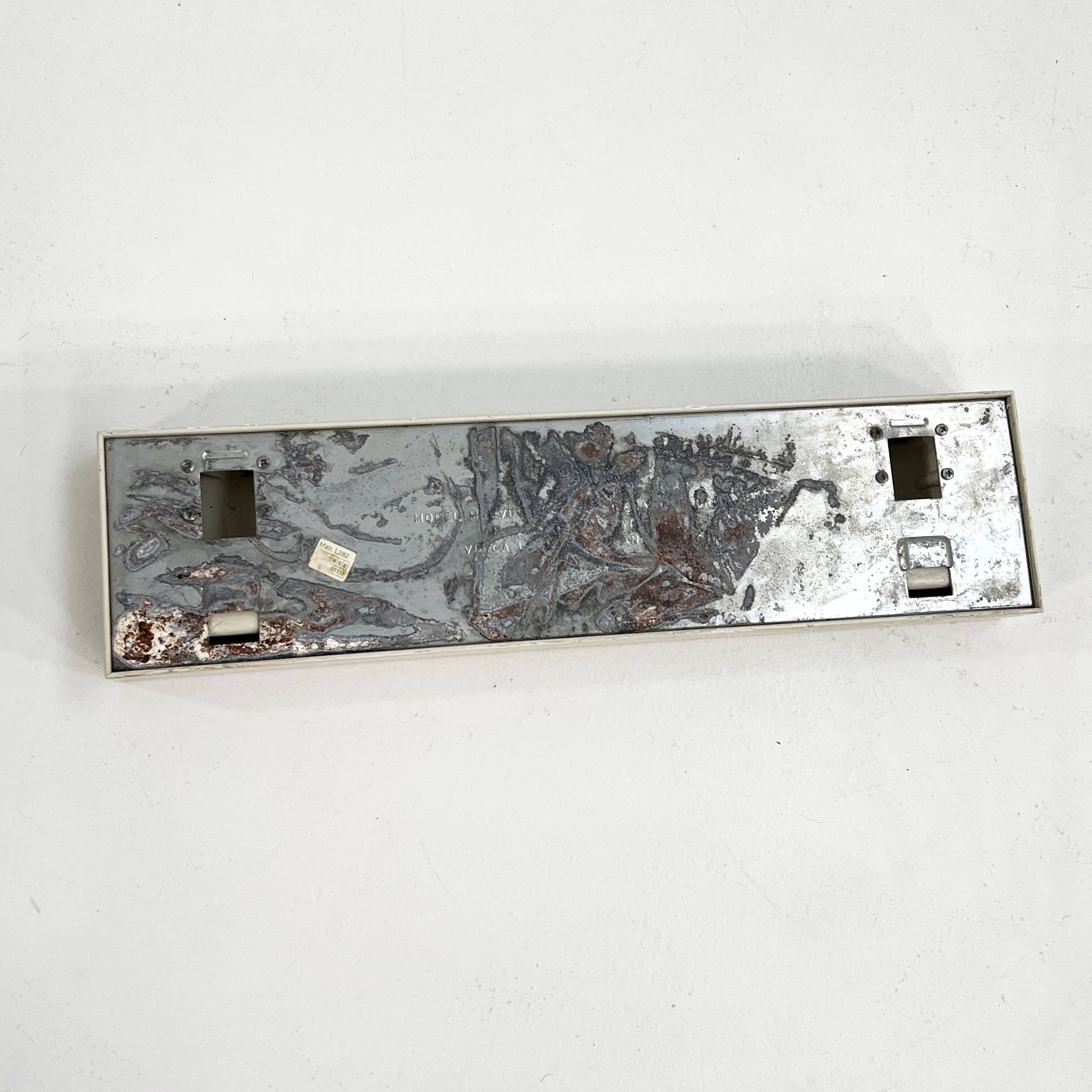 White Minivip wall-mounted coat rack by Benanti & Brunori for Velca Legnano