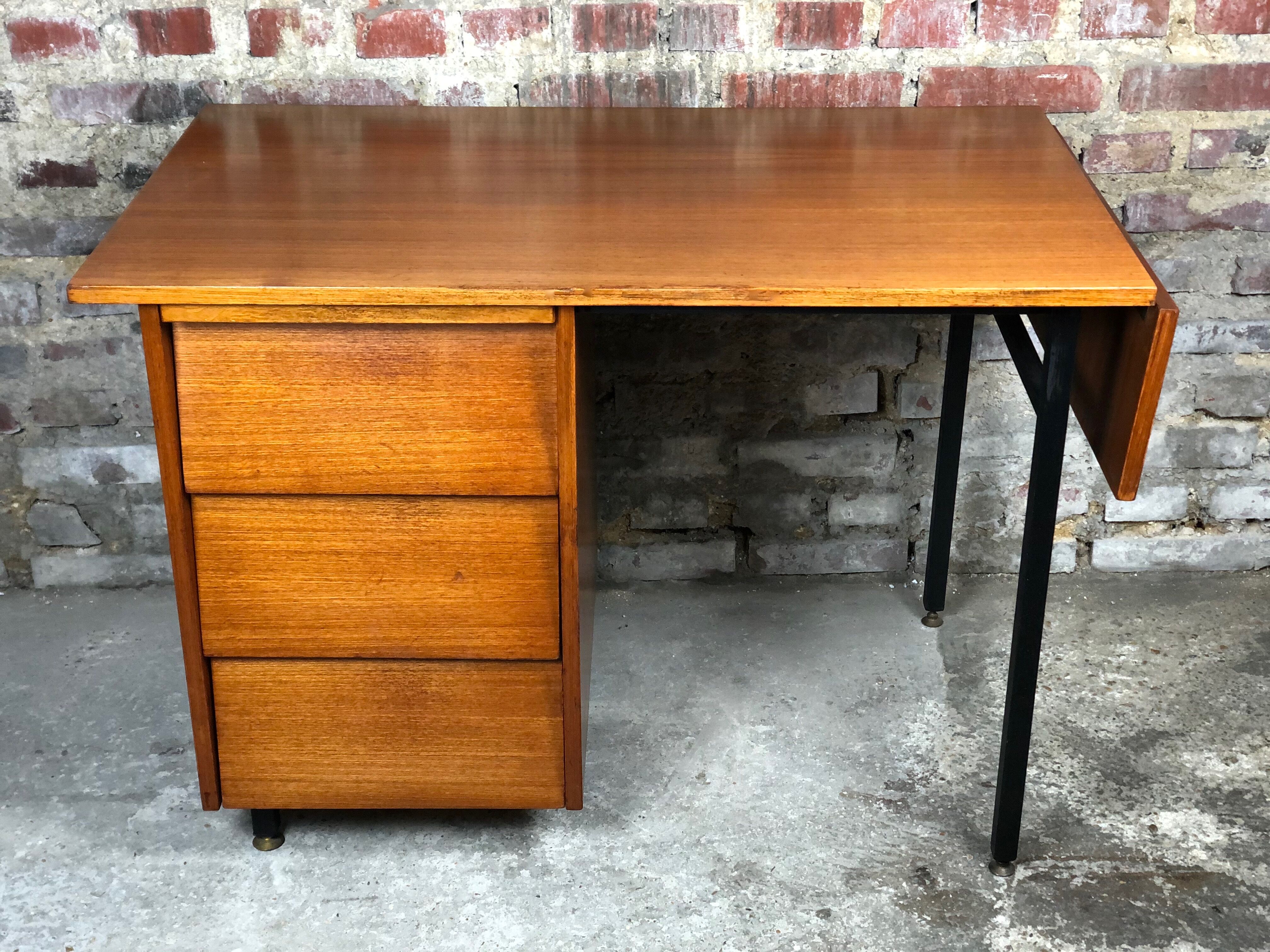 Vintage teak desk 1960